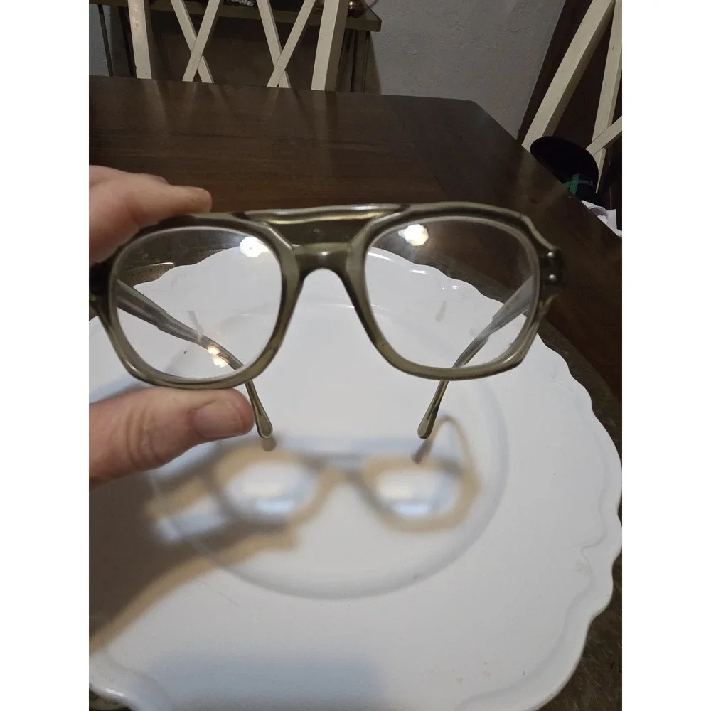 Vintage 1970s Marine Eyeglass Frames 6M PI Z87 Safety Glasses